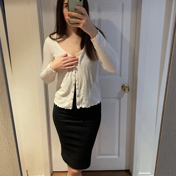 White Cardigan - Picture 3 of 3